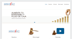 Desktop Screenshot of mercofact.com